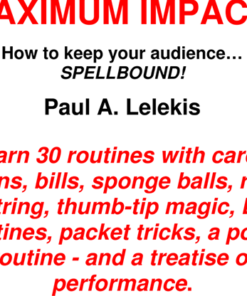MAXIMUM IMPACT by Paul A. Lelekis eBook DOWNLOAD