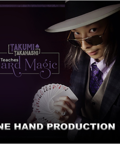 Takumi Takahashi Teaches Card Magic - One Hand Production video DOWNLOAD